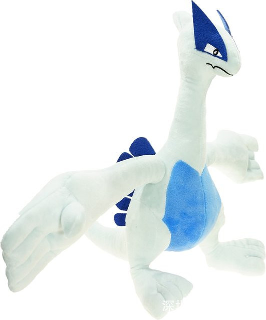 TAKARA TOMY Lugia Pokémon Plüschtier, 14-Zoll, groß, weich, flauschig - Bild 1