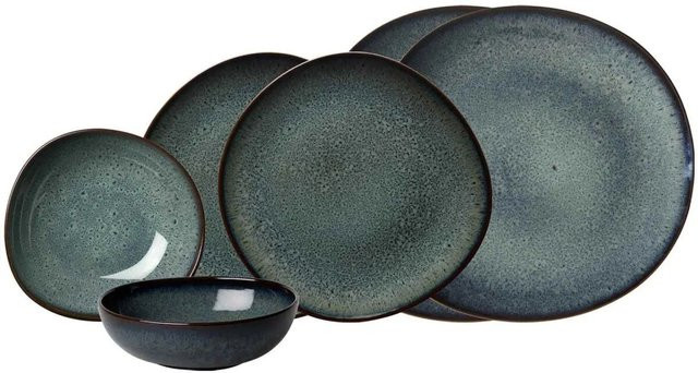 Villeroy & Boch like. Lave Basic-Set 6-teilig aus Keramik in Gris - Bild 1