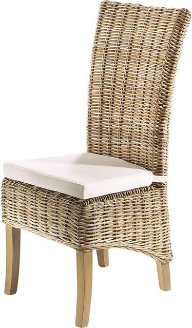 Kobolo Rattansessel im Classic Design für Garten, Terrasse oder Wohnzimmer - Bild 1