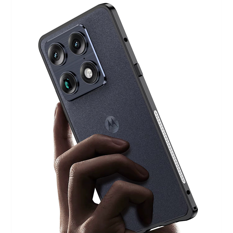 Kühlende Handyhülle aus Aluminiumlegierung für Motorola MOTO X70 Air Pro Edge 70Ultra in Schwarz - Bild 2