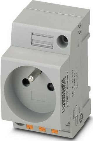 Phoenix Contact Steckdose EO-E/PT/SH Grau, H x B x L: 75 x 45 x 59,2 mm - Bild 1