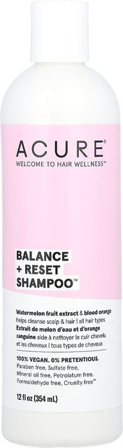 ACURE Balance + Reset Shampoo, 354 ml, Normales Haar, Aloe Vera - Bild 1