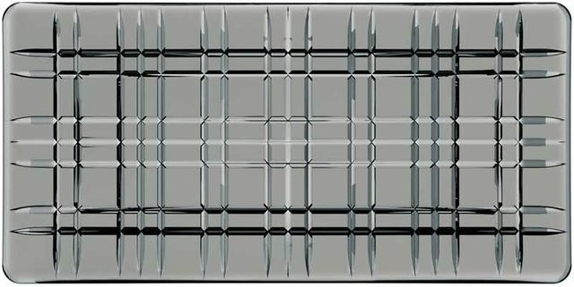 Nachtmann Servierplatte Square aus Glas, Grau/Transparent, B: 28 cm, T: 14 cm - Bild 1