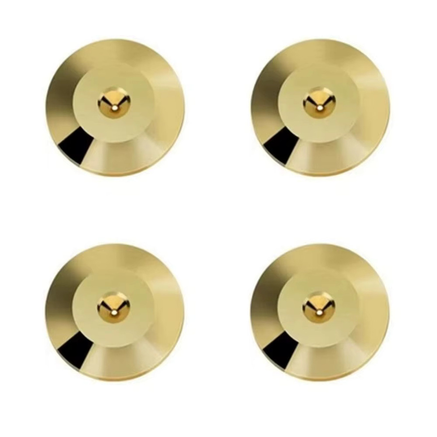 Kupfer Lautsprecher Spikes Gold und Kupfer zur Isolation für Lautsprecher und Verstärker - Bild 4