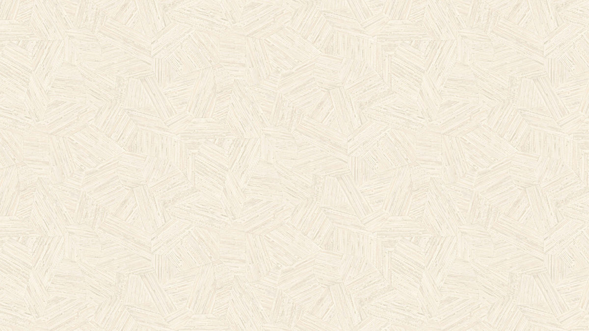 Arte International Tapete Mauna Rice Kernel in Beige mit abstraktem geometrischem Design aus Vlies und Vinyl - Bild 1