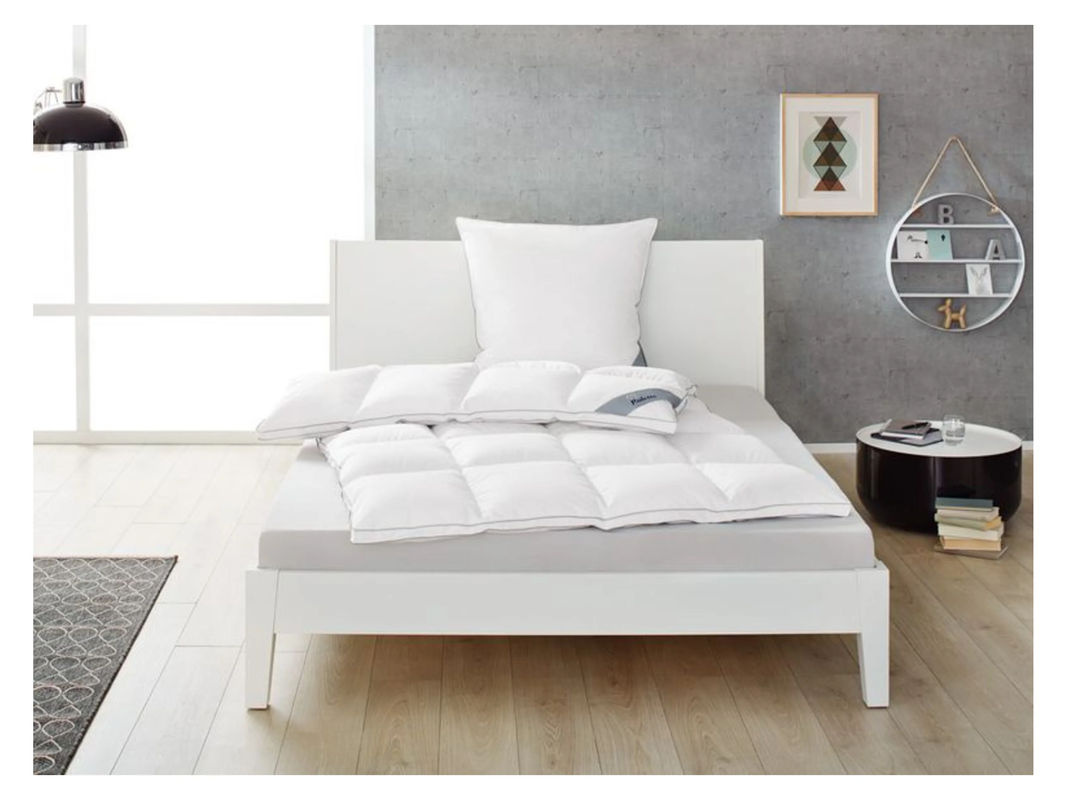 BALETTE Daunen-Kassettenbettdecke Premium Selection aus 100 % Daunen, weiß, B/H: 155 x 220 cm - Bild 2