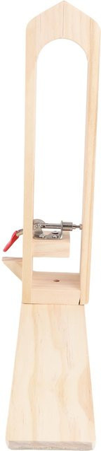 Shoemst Verstellbare Leder Nähpony aus Buchenholz in Beige mit Anti-Verformung - Bild 1