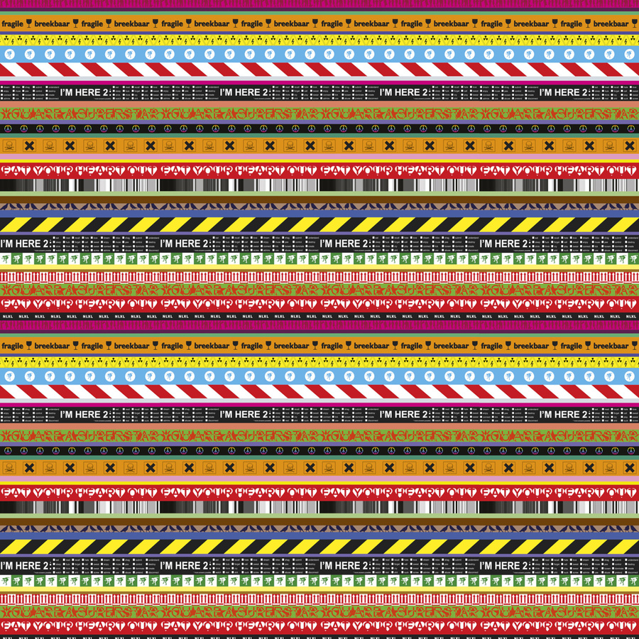 NLXL Wallpaper Layers Multicolored Abstract Design Vlies Tapete RHU-01 - Bild 3