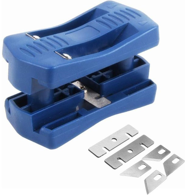 Love Home Garden Griffkantenschneider und Kantenanleim-Endanleimmaschine als Endschneider-Set für Holzmöbel und Schränke in Blau - Bild 1