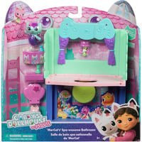 Gabby's Dollhouse: Der Film - Portal Raum Spa-tastisches Badezimmer von Meerkätzchen Spielfigur von Spin Master - Bild 1