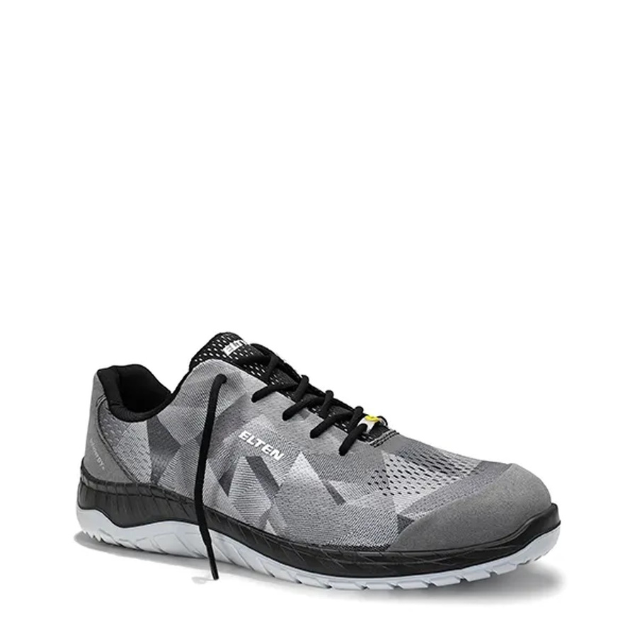 Elten Sicherheitshalbschuh Landon Grey Low ESD S1 in Grau und Schwarz, Größe 44 - Bild 2