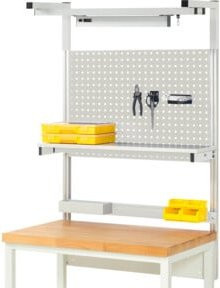 RAU System-Aufbau Komplettset 04 in Grau, Breite: 100 cm - Bild 1