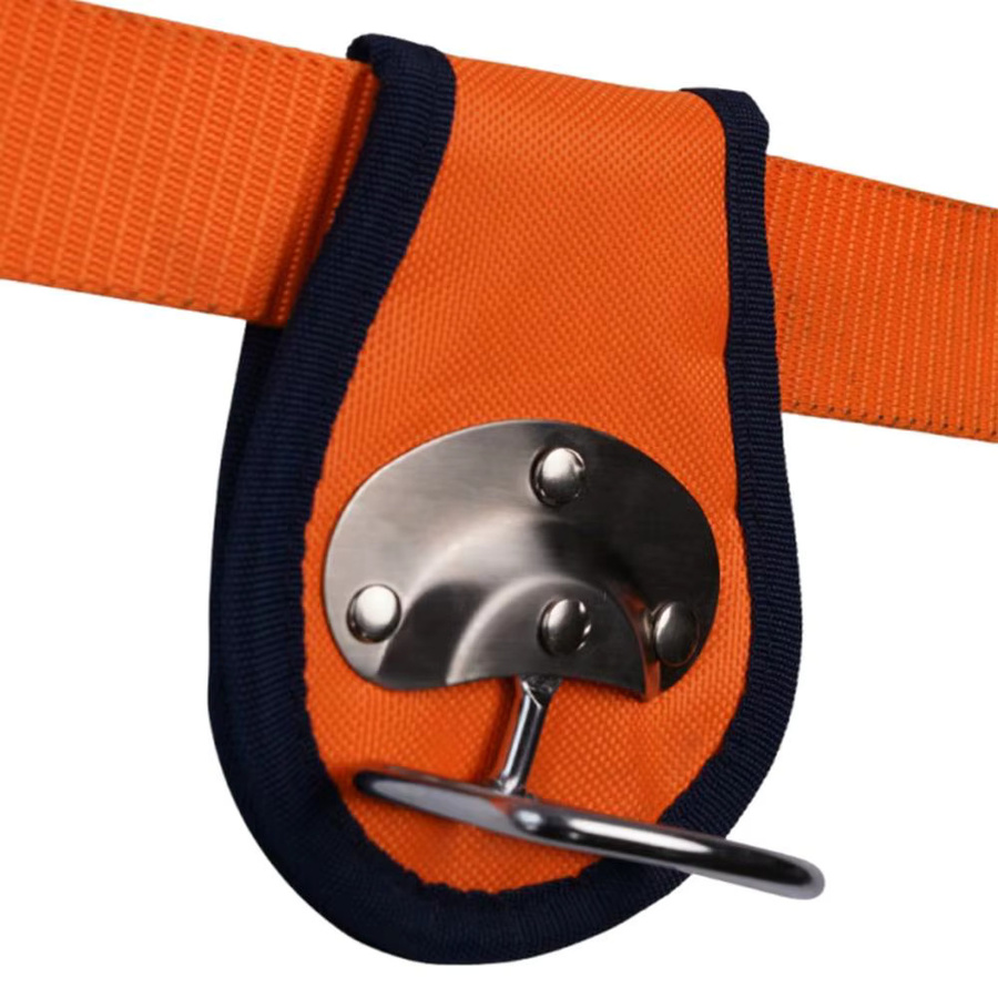 Hammerhalter Werkzeuggürtel mit Hammer-Schlaufenorganizer in Orange - Bild 4