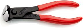 Knipex Vornschneider Seitenschneider mit Kunststoffüberzug in Schwarz 160 mm - Bild 1