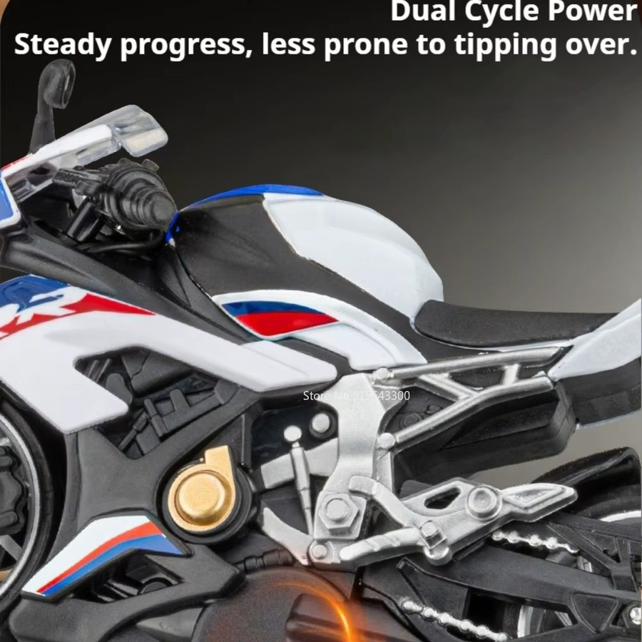 RMZ city S1000RR V4S Kawasaki Automodell, 1:14, mit Sound und Licht, Rückzieh-Auto - Bild 2