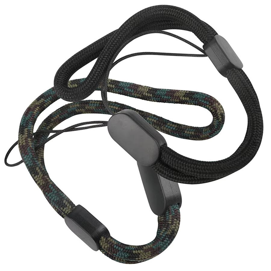Garmin Sicherheitsleine Lanyard für Helm-Kamera und Fahrradlicht in Schwarz, Länge: 20,5 cm - Bild 2