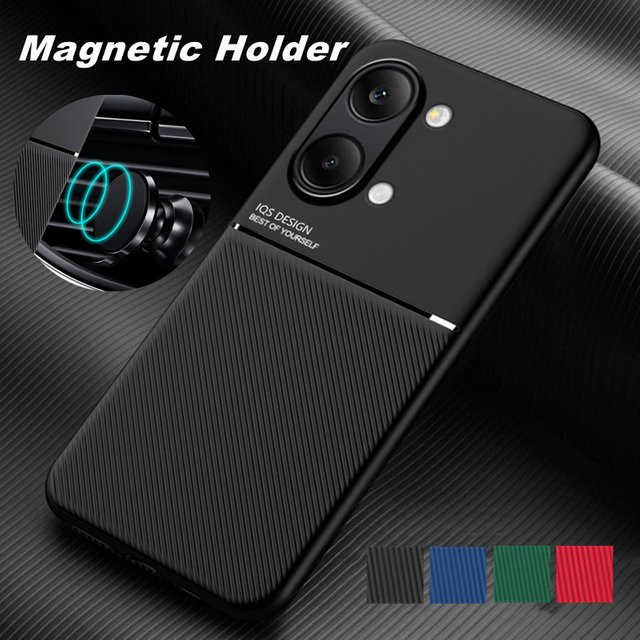 Robuste und rutschfeste Schutzhülle für dein Xiaomi Poco X8 Pro Max in Schwarz mit magnetischer Saughalterung - Bild 1