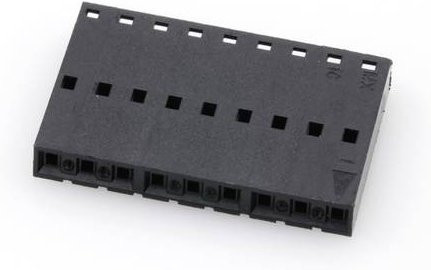 Molex Buchsengehäuse-Kabel Schwarz mit 9 Polen - Bild 1