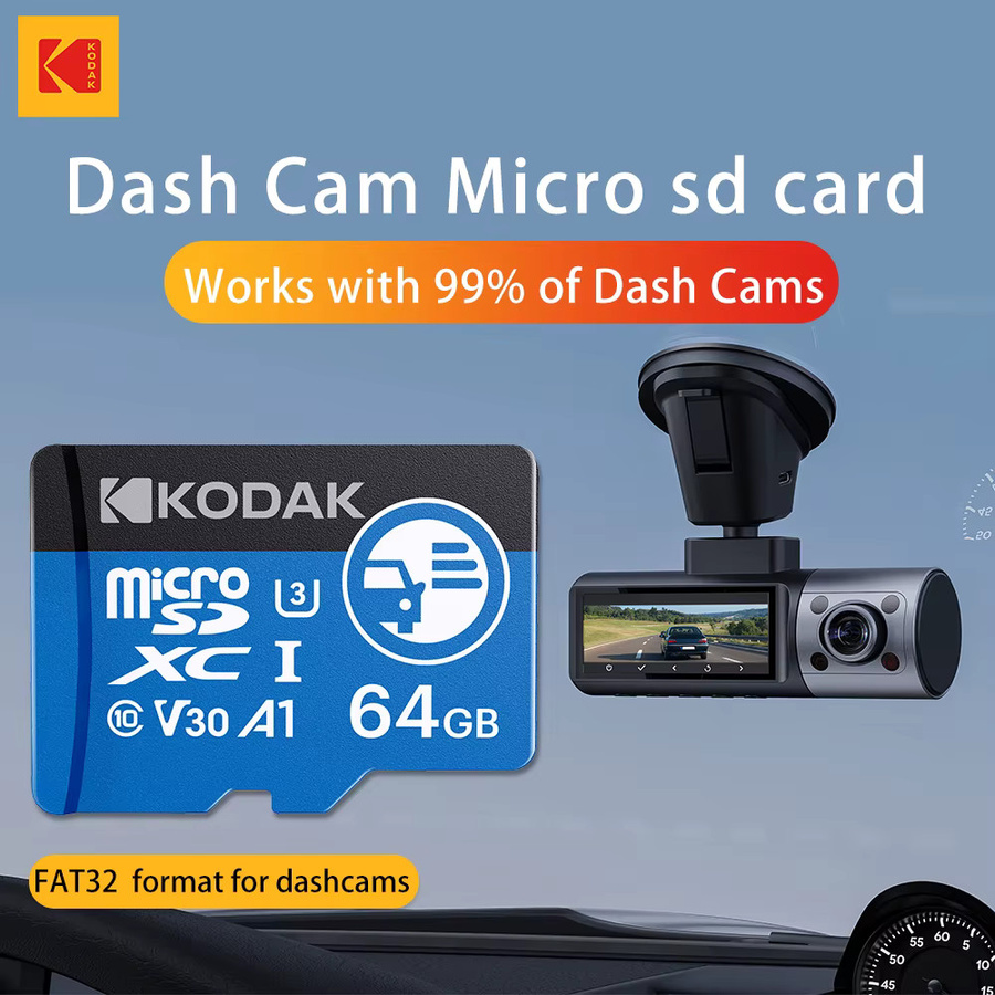Kodak High Endurance MicroSD Speicherkarte für Dash Cams, Überwachungskameras, Smartphones und Drohnen - Bild 4