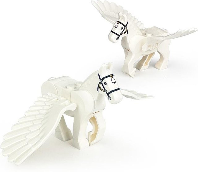 LEGO Magische Szene Pegasus Flügel, Bausteine, 2-teiliges Set, ab 6 Jahren - Bild 1