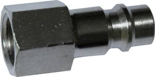 Aerotec Stecknippel aus Messing in Silber 3/8 Zoll (9,525 mm) IG - Bild 1