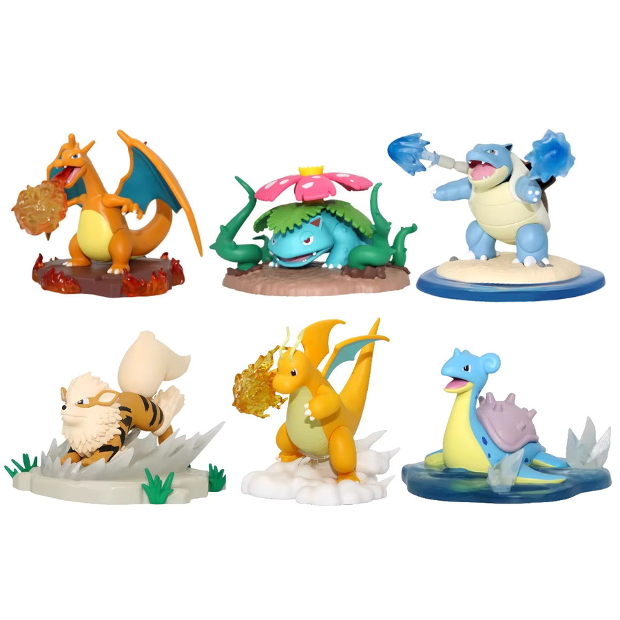 LANGBOWANG Pokémon Actionfiguren, Set / Bundle, PVC, multicolor - Bild 2