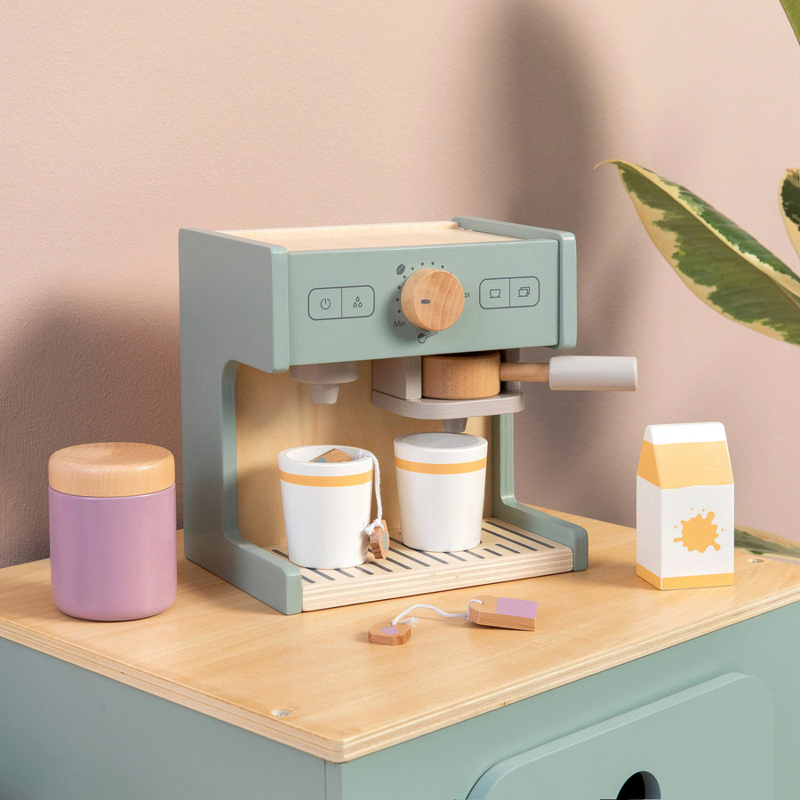 Musterkind Kaffeemaschine Coffea Kaffee- und Teemaschine Holz gruen - Bild 2