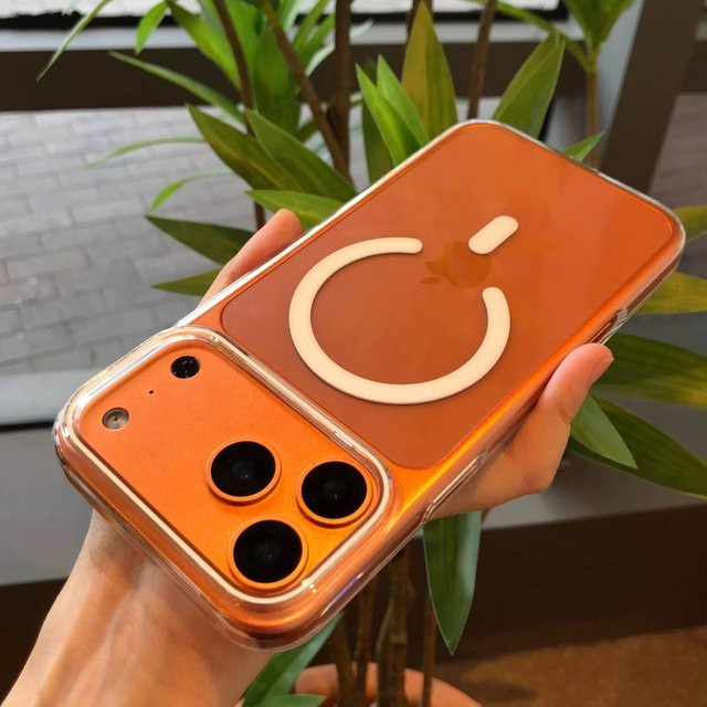 Candy Crystal MagSafe Handyhülle für iPhone 17 Air, iPhone 17 Pro und iPhone 17 Pro Max, Magnetische Kabellose Ladefunktion, Transparent - Bild 1