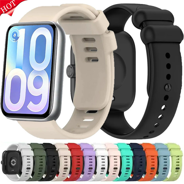 Xiaomi Uhrenarmband Silikon, Schwarz, Unisex - Bild 1