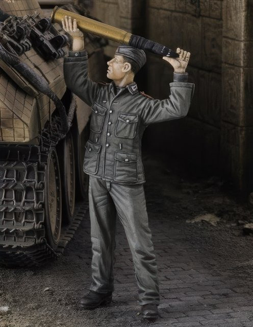 GK Militär Harzmodellfigur Soldat, 1/35 Panzersoldat, unmontierter und unbemalter Bausatz - Bild 1