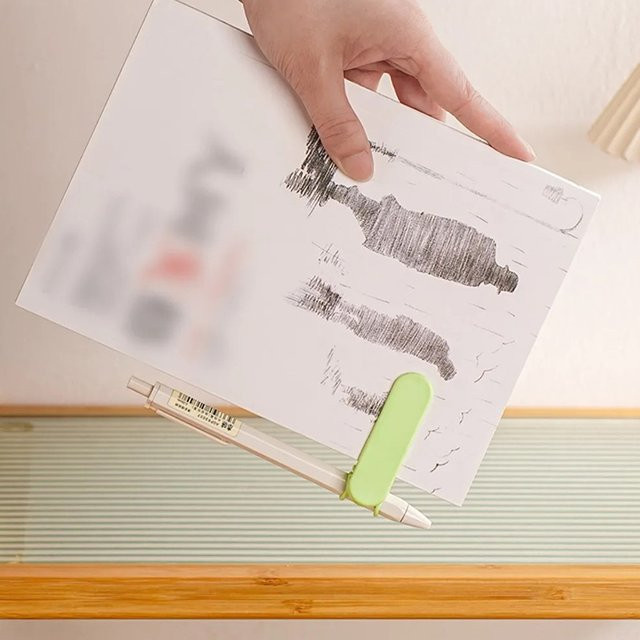 CHENJ Automatisches Lesezeichen aus Silikon für Studenten und Büro Schreibwaren - Bild 1