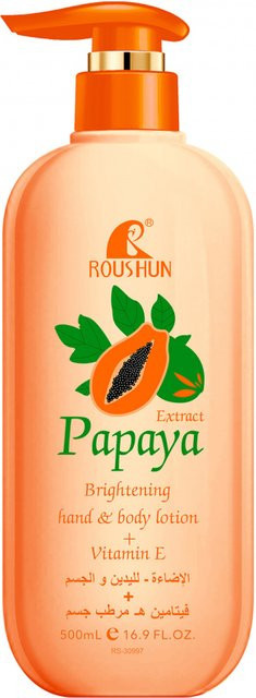 ROUSHUN Papaya Körperlotion, 500 ml, Unisex - Bild 1