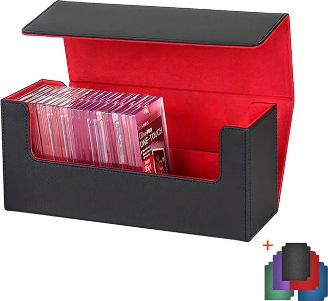 RyshePro Karten-Aufbewahrungsbox, Zubehör, Schwarz, Blau - Bild 1
