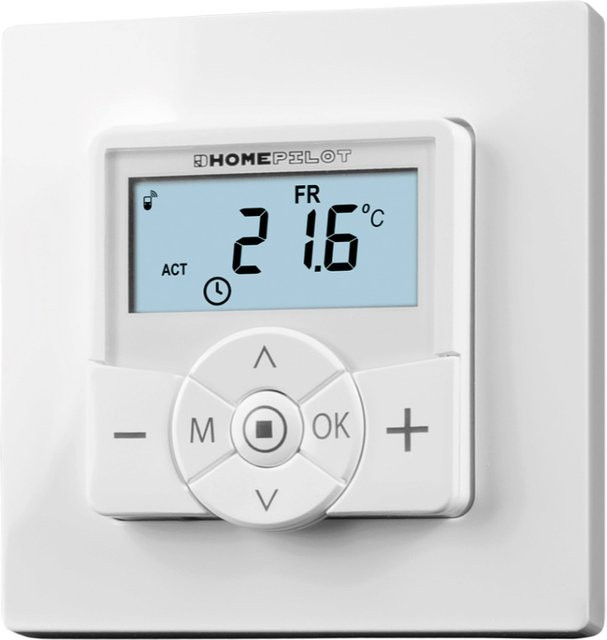 HOMEPILOT Smart Raumthermostat Premium mit App-Steuerung und Smart Home Integration, Weiß - Bild 1