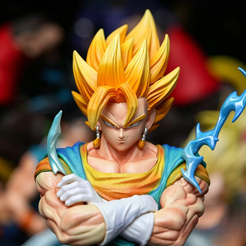 Bandai Dragon Ball Z Vegetto Super Saiyan Actionfigur, PVC-Statue, ab 14 Jahren - Bild 2