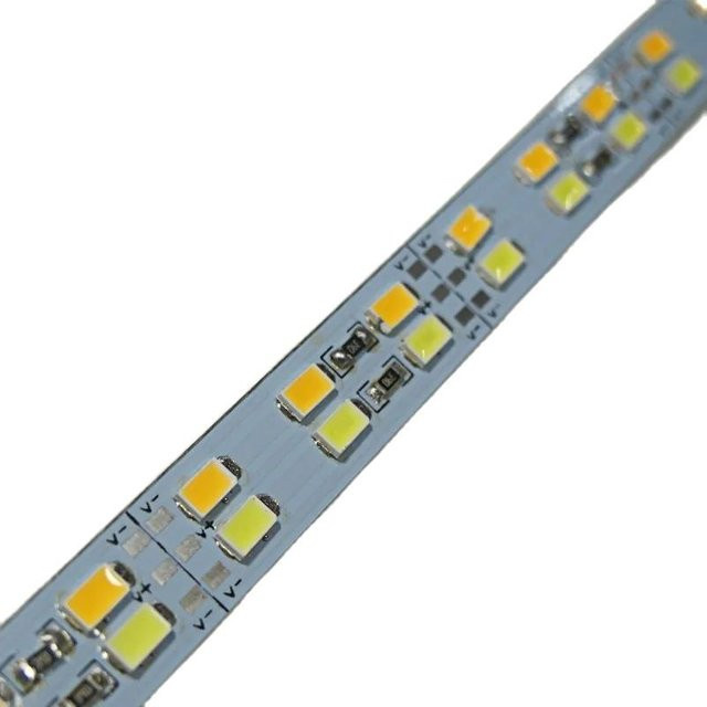 JOYPJLIT 10er Set Starre LED Streifen Bar, SMD 5730, 144 LEDs/m, zweireihig, Weiß, DC 12V 24V - Bild 1