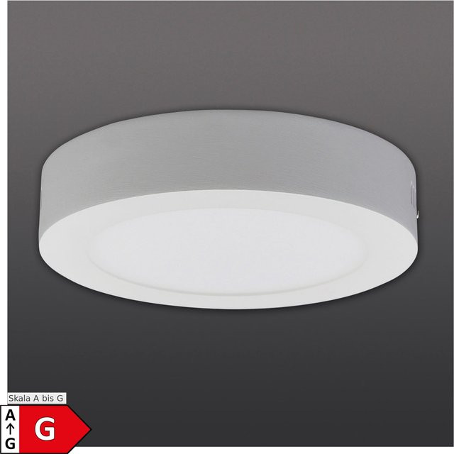 Näve LED Deckenleuchte Simplex in Weiss mit Leuchtmittel, Durchmesser: 17 cm - Bild 1