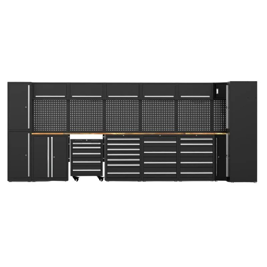 Galaflor Kombinierter Werkzeugschrank und Werkzeugwand mit Ecke B/H/T: 50,5 x 202,5 x 5,5 cm - Bild 2