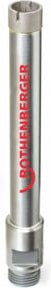 Rothenberger High Speed Plus Diamant-Bohrkrone für Naturstein, Farbe: Silber, Durchmesser: 8,3 mm, Anschluss: G1/2" - Bild 1