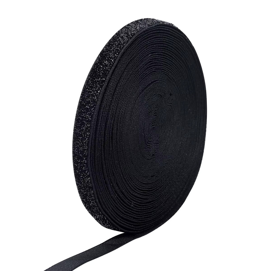 Glitzerndes Samtband in Schwarz für DIY-Dekorationen und Geschenke, 5–10 Yards - Bild 6