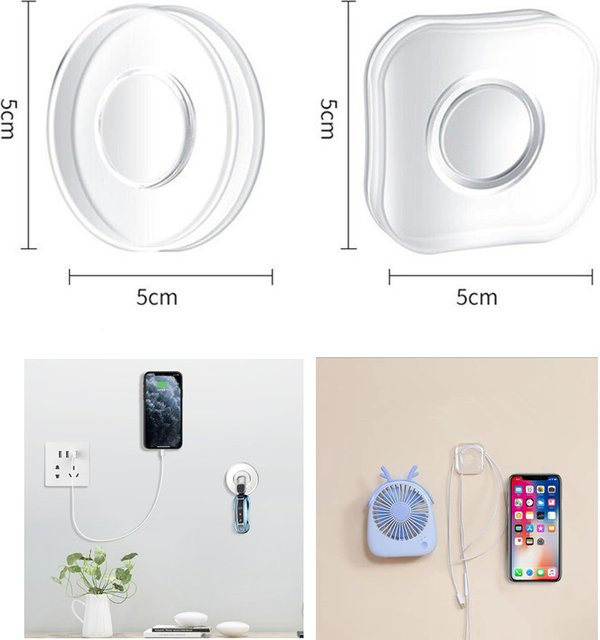 Ynniwa Universal Magic Nano Gummi Pad Handy Halter Aufkleber zur multifunktionalen Fixierung für dein Telefon oder Auto - Bild 1