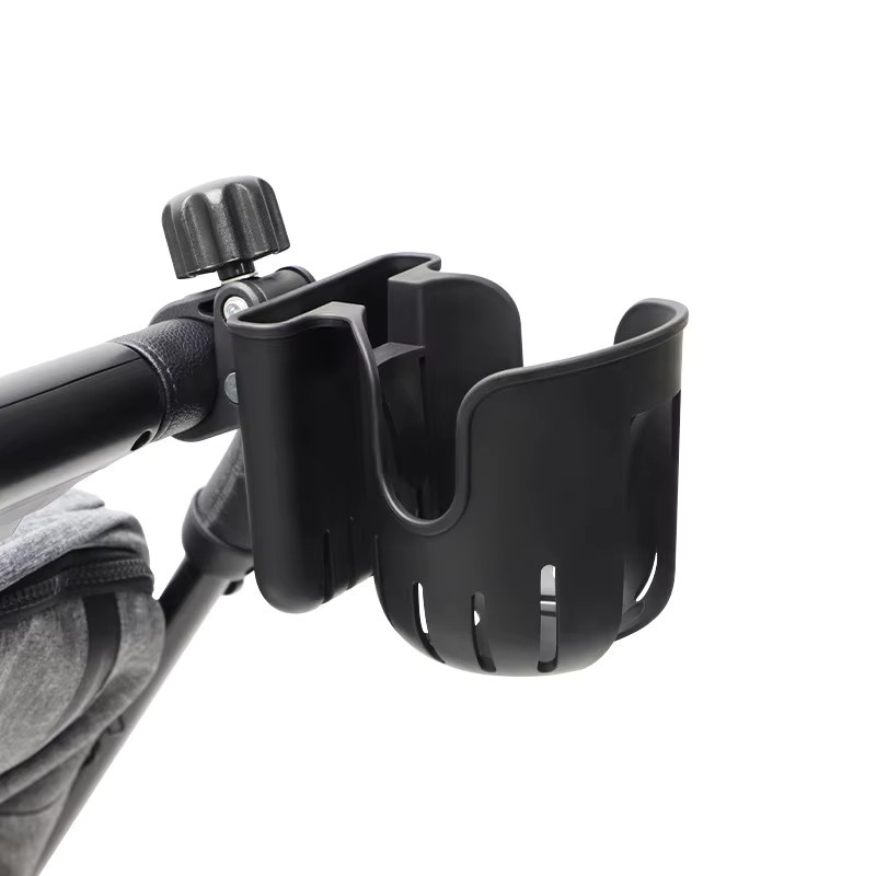 Universal Getränkehalter für Baby-Kinderwagen und Kinder-Fahrräder in Schwarz - Bild 4