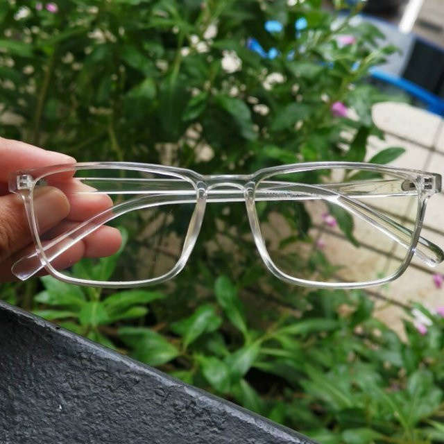 ShangeWFJia Korrektionsbrille Vollrand, Square, Kunststoff, transparent, Unisex - Bild 1