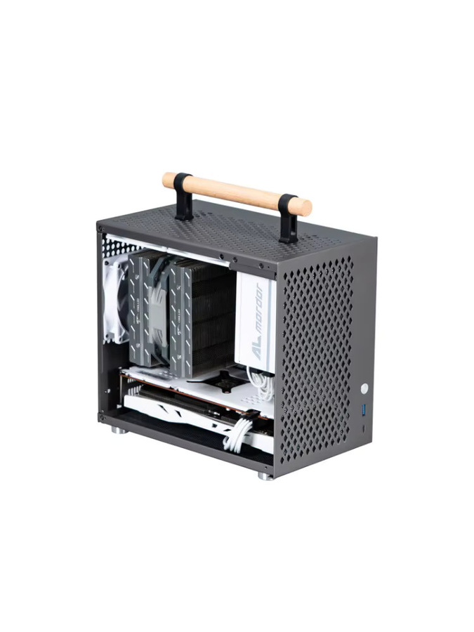 VBNM P70 ITX Mini-A4 Gehäuse aus Aluminium für ITX-Motherboards und SFX-Netzteile - Bild 4
