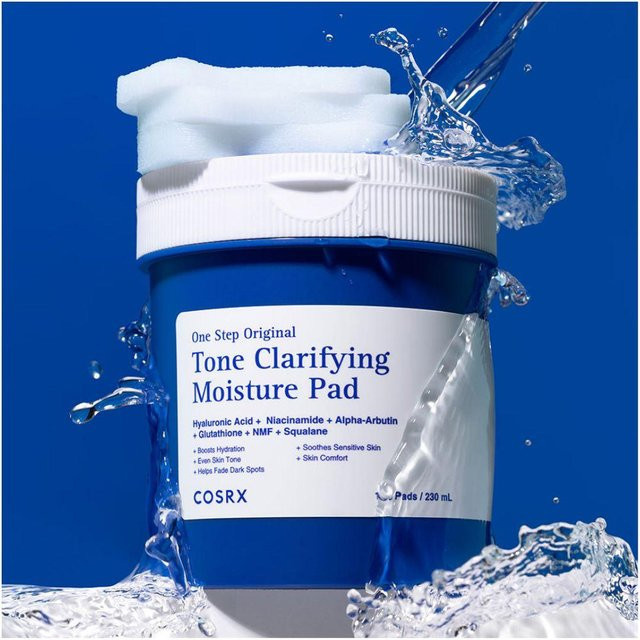 COSRX One Step Moisture Up Pad Toner-Pads, 230 ml, Hyaluronsäure - Bild 1