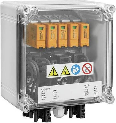 Weidmüller Generatoranschlusskasten PVN DC 2IN/1OUTX2 2MPPT SPD1R EVO 1.1KV in Transparent - Bild 1