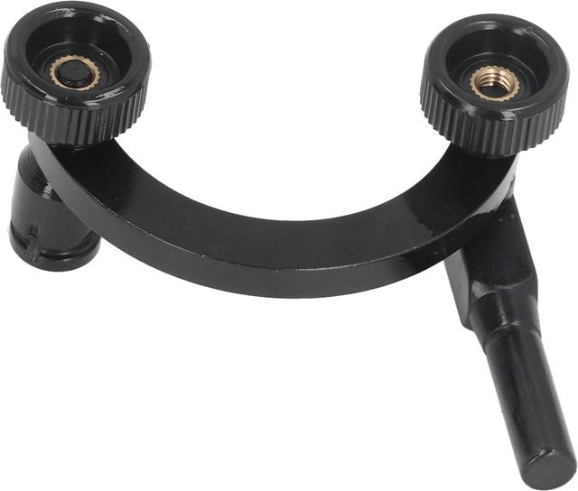 Koogeelife Zentrieranzeigehalter Messuhr Prüfständer in Schwarz mit 6mm Loch und 8mm Stange - Bild 1