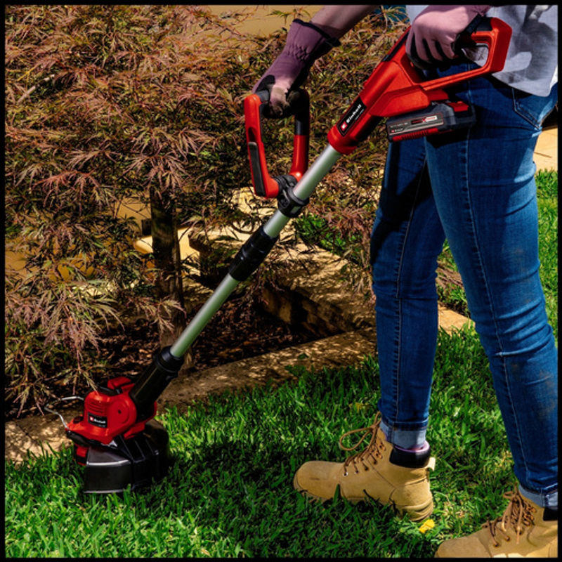 Einhell Power X-Change GE-CT 18/28 Li-Solo Akku-Rasentrimmer in Rot/Schwarz mit 28 cm Schnittbreite - Bild 3