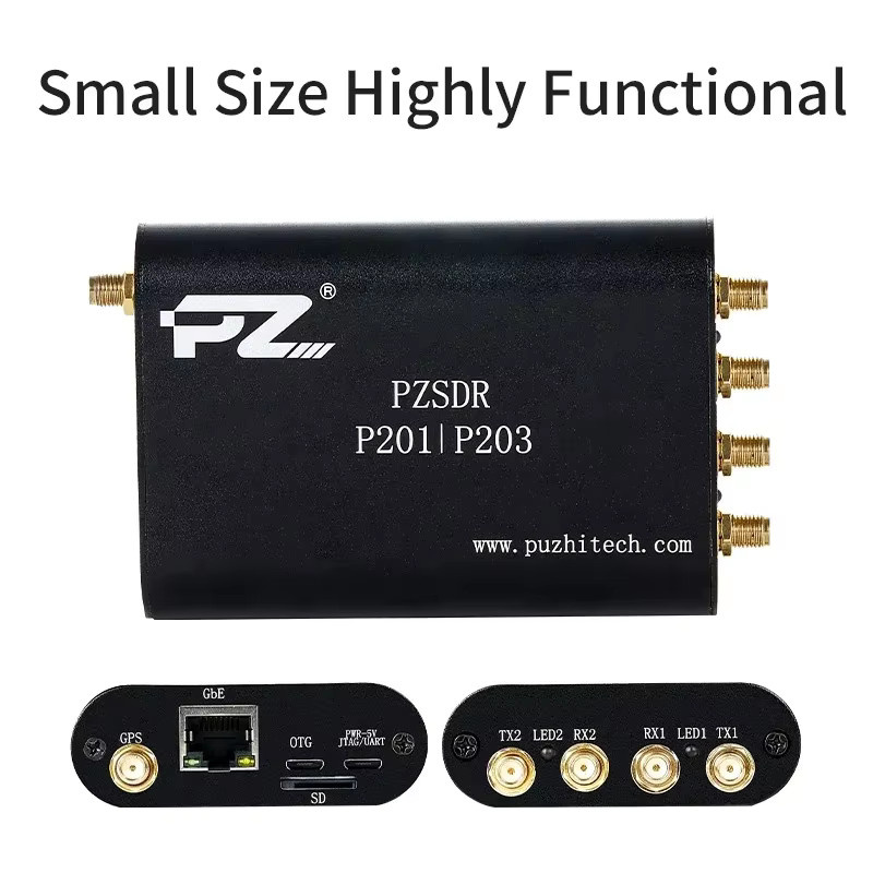 PuZhi P201 P203 SDR Entwicklungsboard ZYNQ7020 AD9361 Pluto Openwifi AD9363 Hackrf One kompatibel in Schwarz - Bild 3