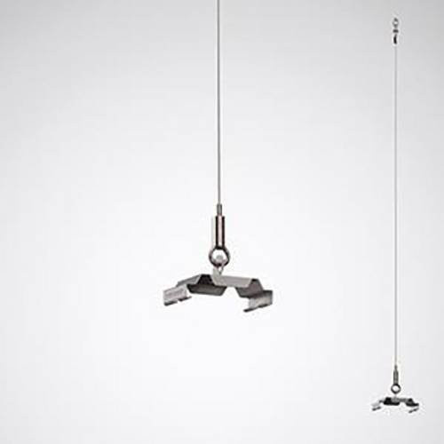 Trilux Seilabhängung A01SX/1500 078 03 aus Edelstahl in Silber - Bild 1